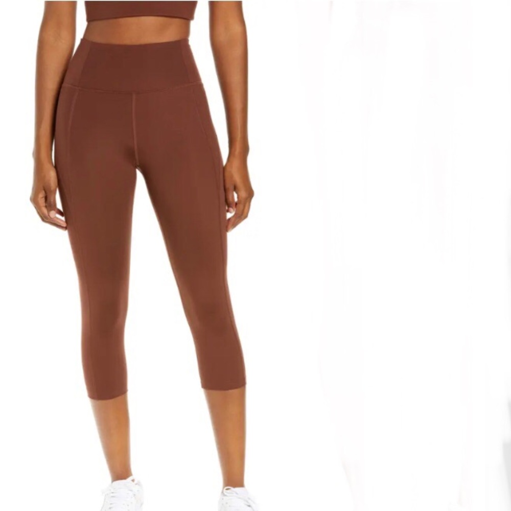 Girlfriend Collective High Waist Capri Leggings